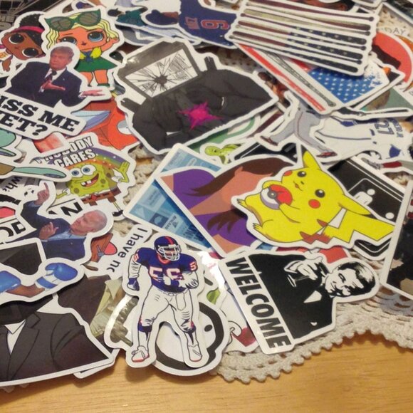 Craft stickers, 150+,  for resell or for crafting - Picture 6 of 7